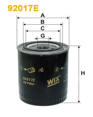 WIX FILTERS Hüdraulikafilter,automaatkäigukast 92017E